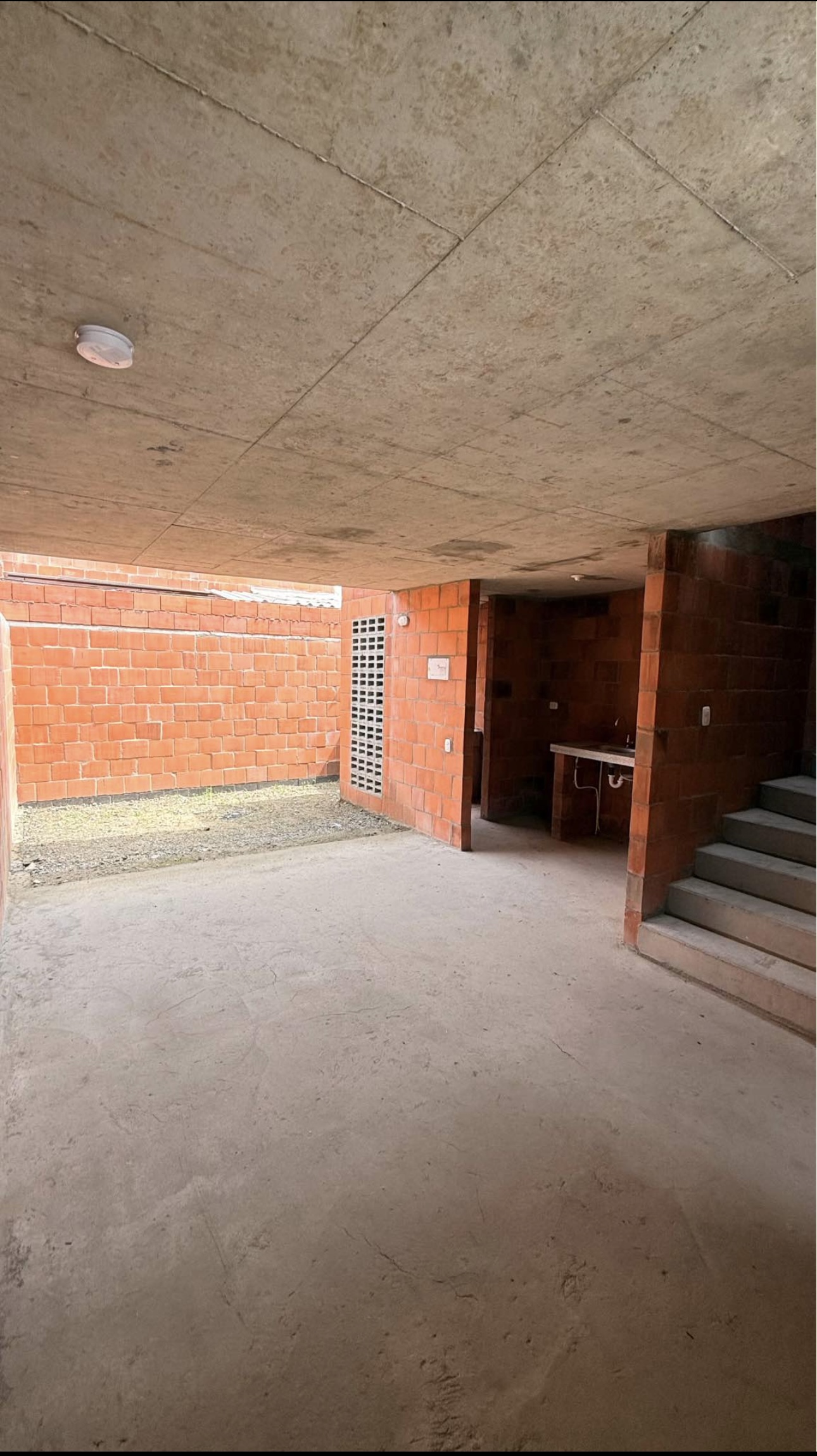 Espacio antes de la remodelación
